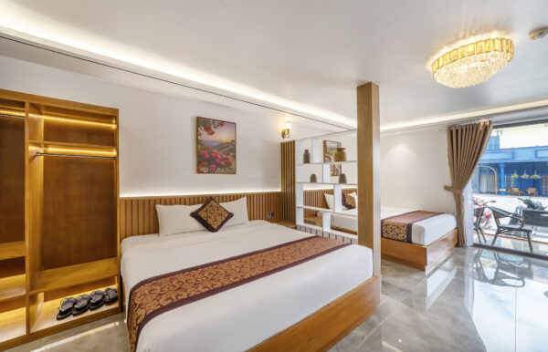 Căn hộ Studio - 2 giường SuperKing 2m